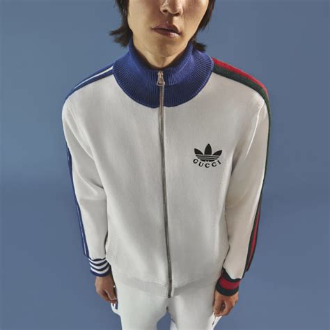 adidas gucci zip jacket|Gucci x adidas Viscose Zip.